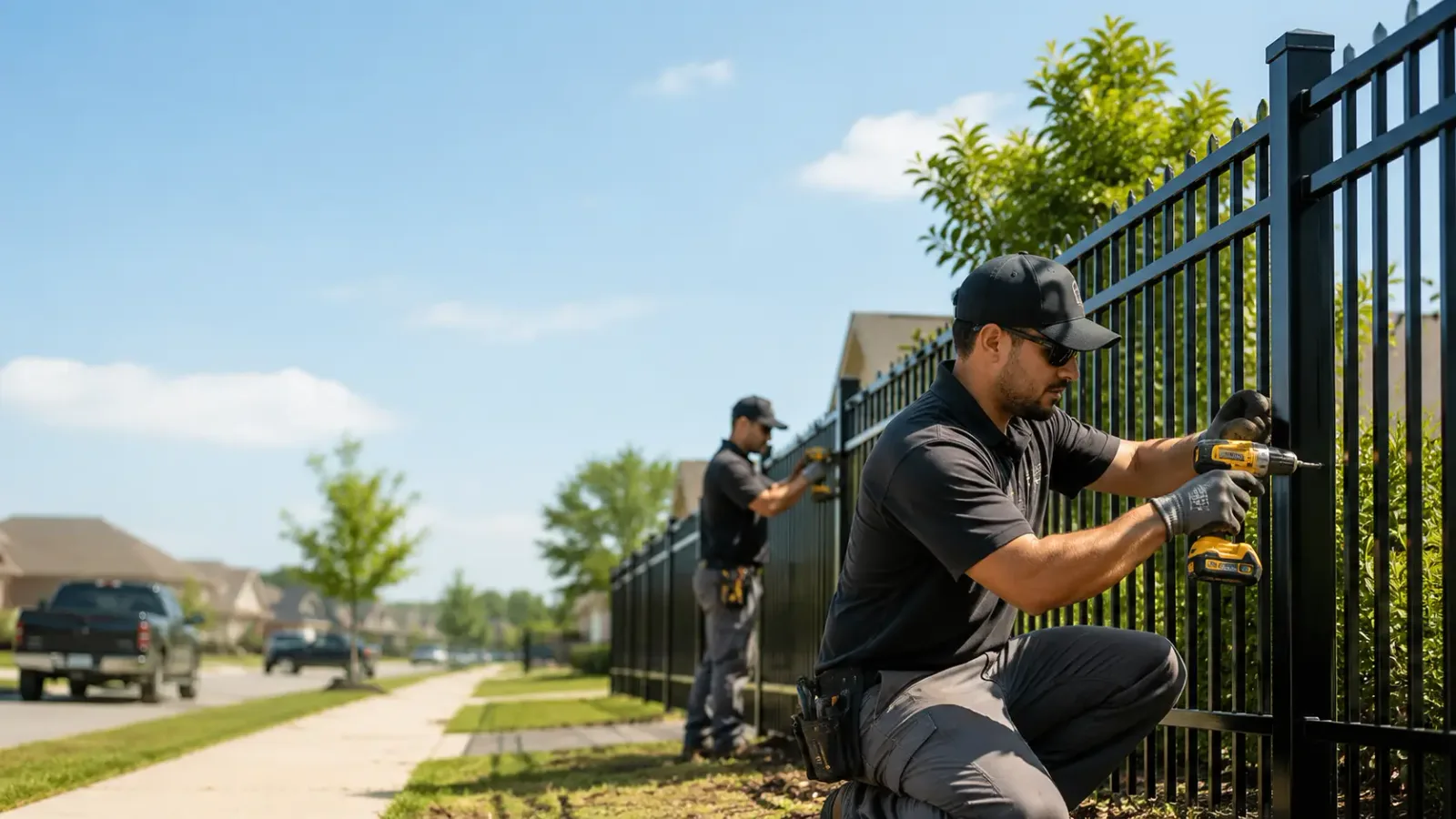 Metal Fence Installation in Hanover, MN